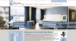 Desktop Screenshot of calabonahotel.com